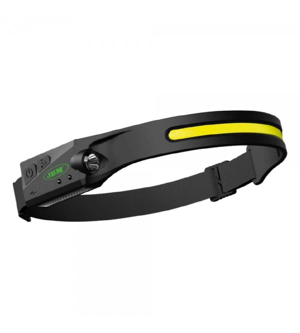 LAMPADA FRONTALE COB+LED 350LM