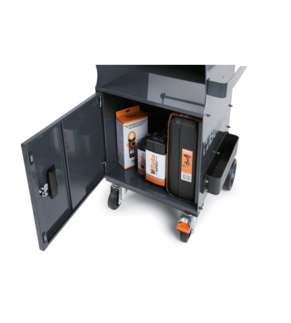 Carrello multifunzione con antina