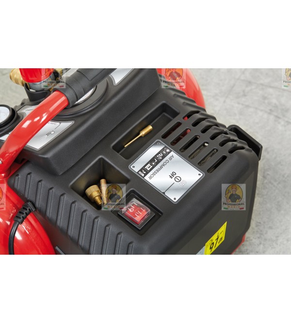 Compressore coassiale portatile - 12 Litri - 1,5 Hp Fini Energy12