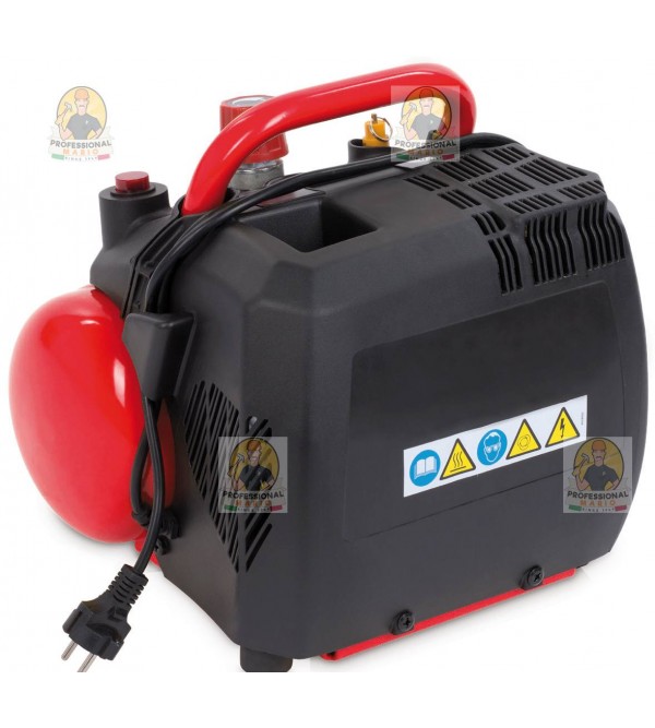Compressore coassiale portatile - 6 Litri - 1,5 Hp Monofase Fini Energy6