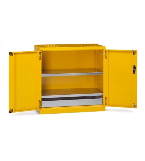 Safety cabinet for paints and solvents 103X55X108H
