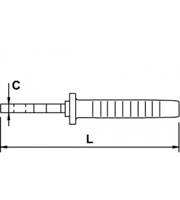 PINZA UNIVERSALE 165MM BICOMPONENTE