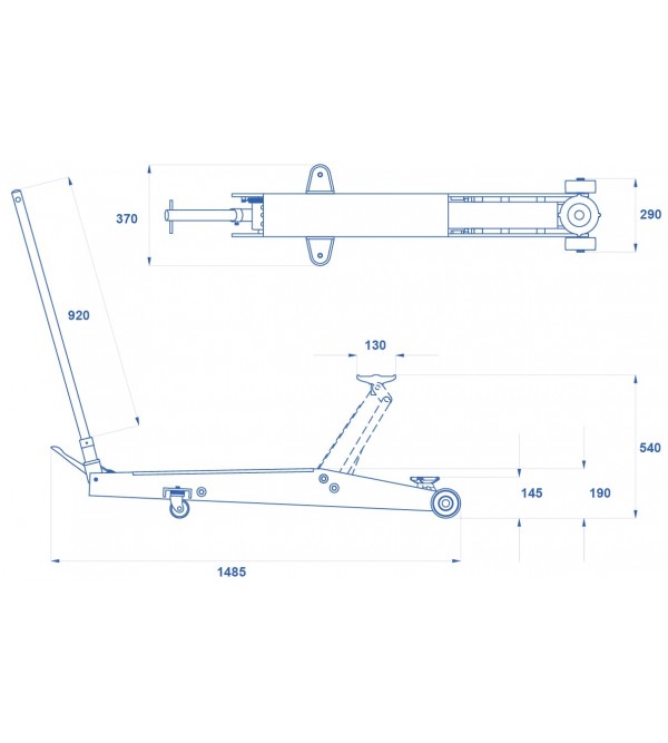 CRICCO A CARRELLO 5TON NEW